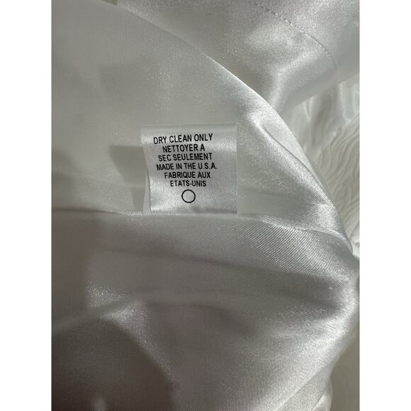 White Patterned Jacket Coat Peter Pan Collar Mod Style Retro Chic - Picture 7 of 7